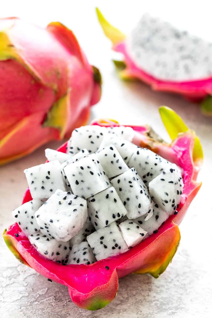 Frozen Dragon Fruit diced