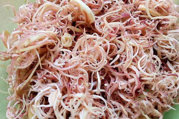 SLICED BANANA FLOWER