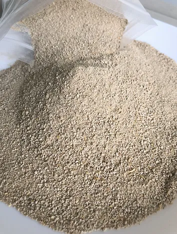 Cám gạo lên men khử mùi