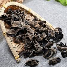 DRIED BLACK FUNGUS MUSHROOM