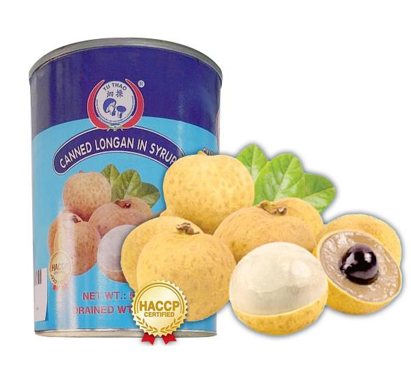 Longan soaked in sugar