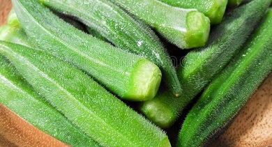 Frozen Green Okra Length 5-9cm