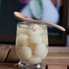 Longan soaked in sugar