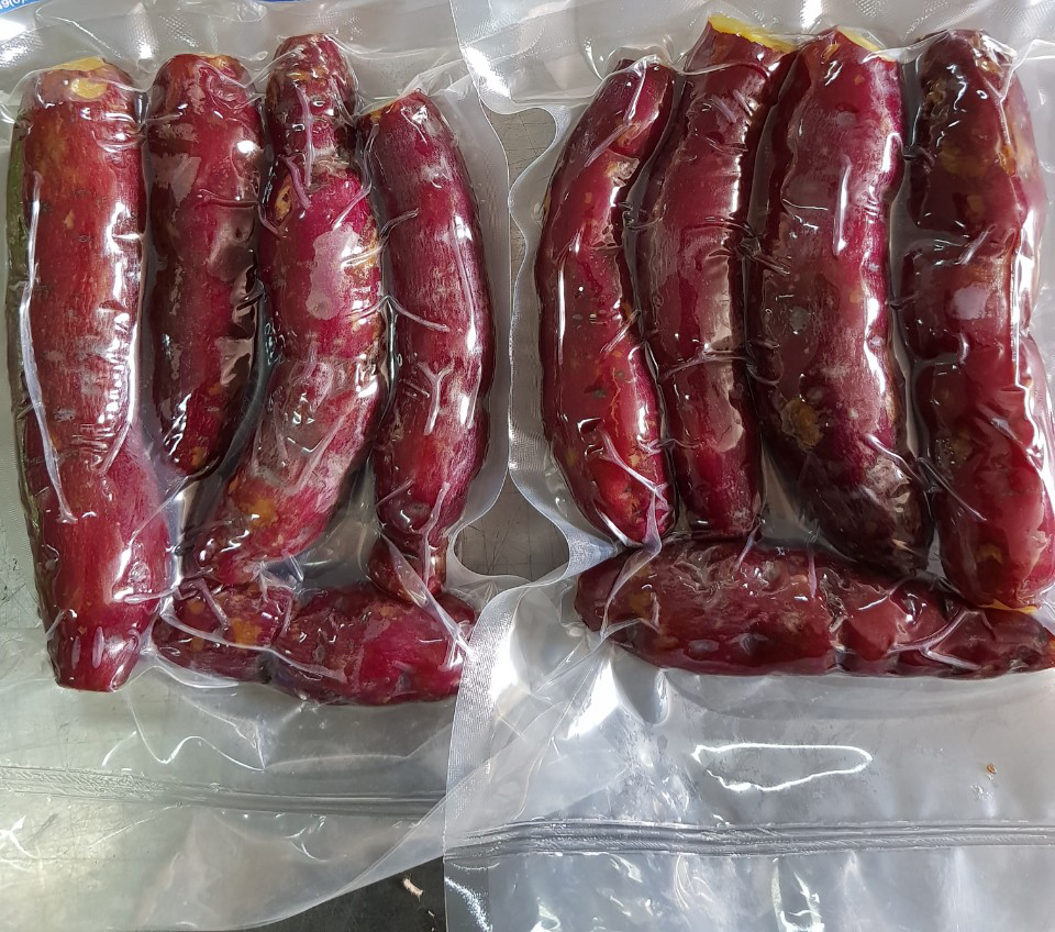 冷冻蒸制日本红薯